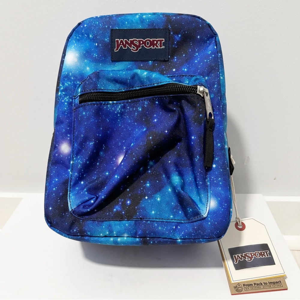 Jansport Big Break Galaxy Blue Kids Insulated Lunch Bag NWT